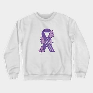 colon cancer fighter Crewneck Sweatshirt